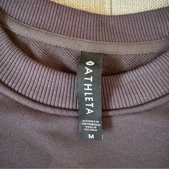 Athleta Potrero Crewneck Sweatshirt - Size  M - Picture 6 of 8